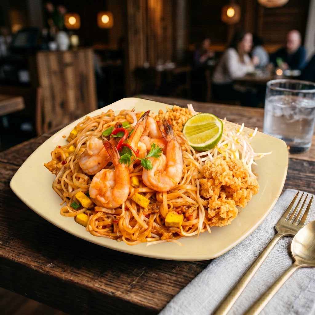 Little Bangkok Pad Thai Gourmet Dish